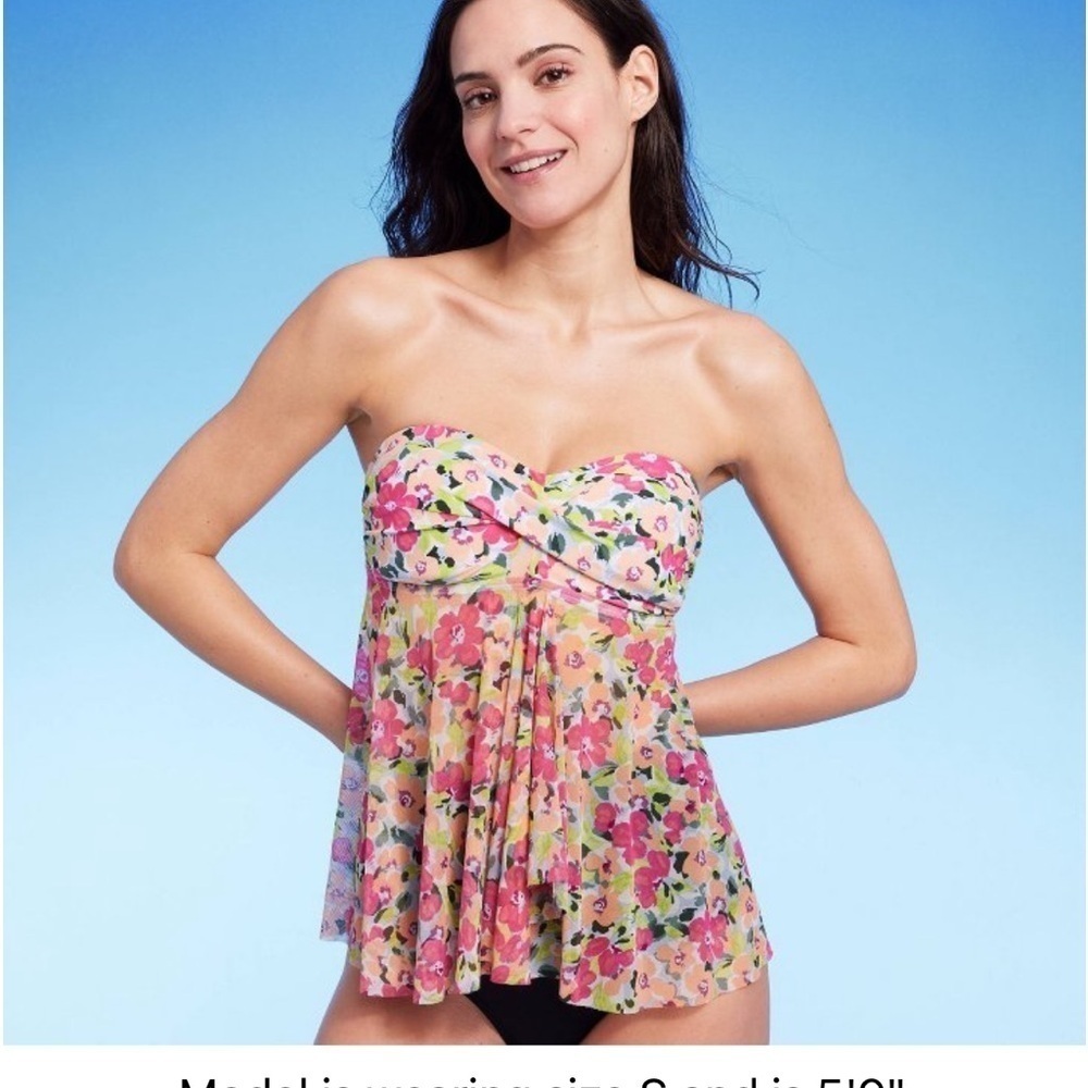 Women's Floral Print Tankini Top - Kona
Sol™ Multi L